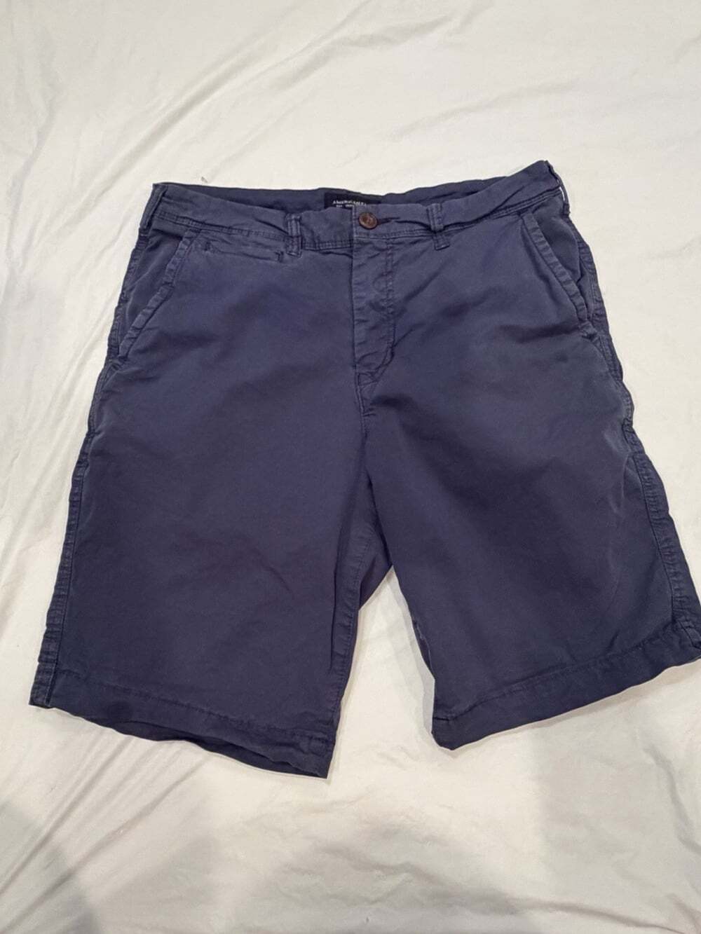 American Eagle Shorts Men's 31"x9" Navy Classic Chino Next Level Flex